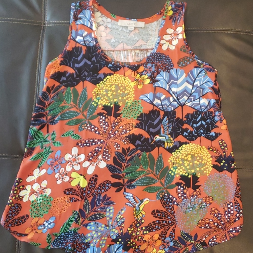 LOFT Mixed Media Tank